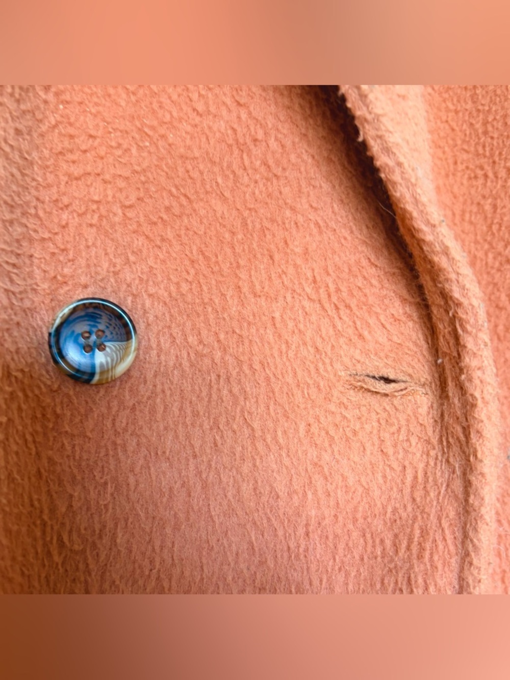 Peach Peacoat 🍑 - Picture 5 of 9
